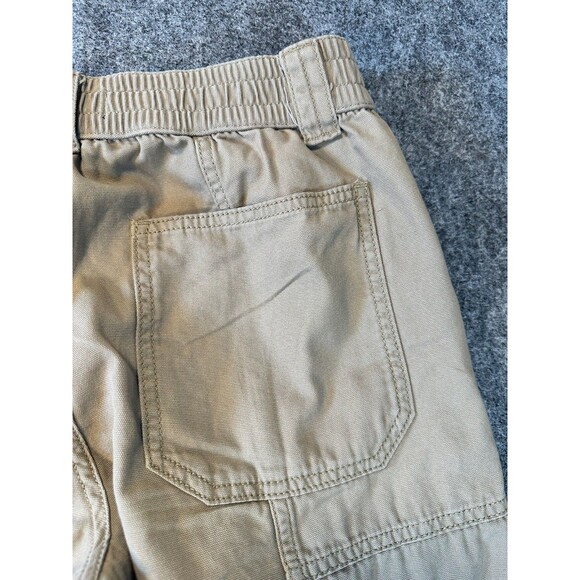 Aeropostale Utility Cargo Pants Womens M Khaki Baggy Wide Leg Grunge 90s Y2K - Picture 6 of 13